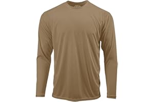 Joe's USA Long Sleeve Moisture Wicking Athletic Shirts in Regular, Big and Tall