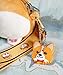 Nayothecorgi Corgi Key Cap – Key Covers w/Pre-Made Hole & Sturdy Metal Ring – Rubber Key Holder – Handy Key Ring Holder For Distinguishing Keys – Dog Lover Gifts – 1.5” X 1.5” X 0.25”