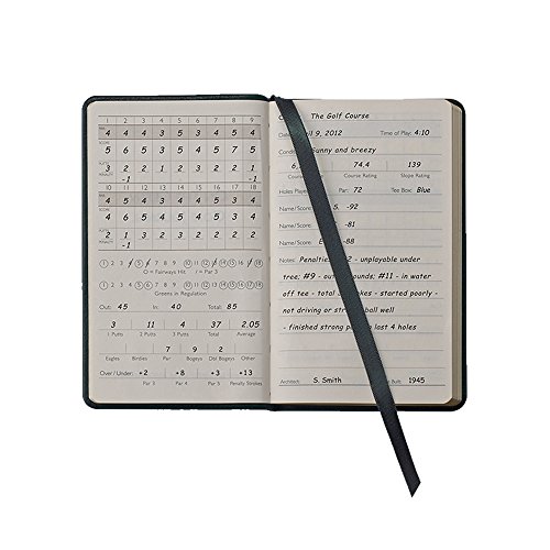 USGA On The Green, Golf Score & Rules Book, Genuine Calfskin Leather, 3