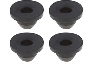 4PCS Windshield Washer Wiper Pump Spray Motor Rubber Grommet Seal Cap 443955465 Compatible with VW Golf Compatible with VW Po