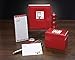 C.R. Gibson Red Blank Recipe Cards, 40 pc, 5'' W x 7'' L