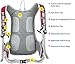 15L Insulated Hydration Backpack Pack with 2L Water Bladder Lightweight Hiking Backpack Bag for Women Men Daypack for Hiking Running Festival Camping Biking (Fushia)