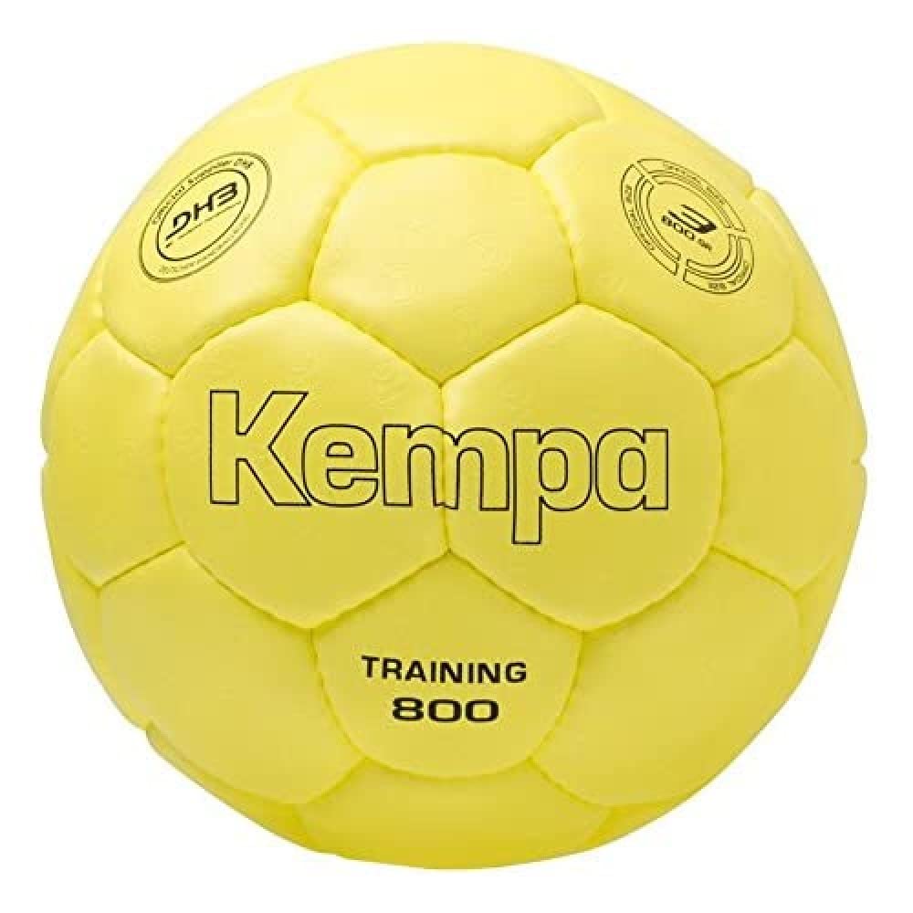 Kempa Unisex's Training 800 handball, Yellow, 3