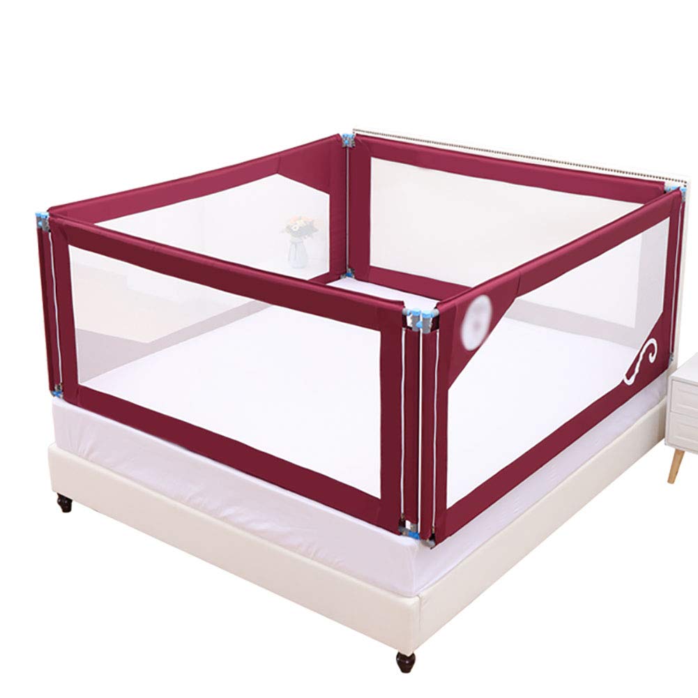 150 0cm 色 150 0cm Fence Two Sided サイズ さいず Two Sided Fence 赤ちゃんの抗秋ベッドガードレールバッフル新生児幼児の予防大きなベッドフェンスバッフル B07p5497jd ベッドガードフェンス 新版