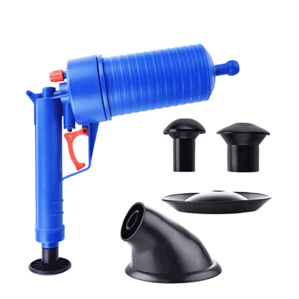 CHICIEVE Sink Plunger,High Pressure Toilet Plunger Sewer Dredge Tool to Easily Clear All Blocked Sink Toilet,Floor Drain,Bathroom