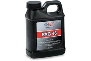 One Bottle 8oz Refrigerant Oil FJC PAG 46 A/C R134a Oil