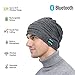 REDESS Wireless Bluetooth Beanie,Unisex Outdoor Sport Knit Hat with Stereo Speakers & Microphone