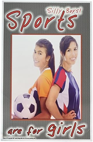 Poster #79 Physical Education, P.E., Fitness, Sports Poster Motivate Girls