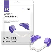 KOHEEL Mouth Guard for Teeth Grinding, Adjustable Night Guard, Stops Bruxism Dental Guard (2 Count)