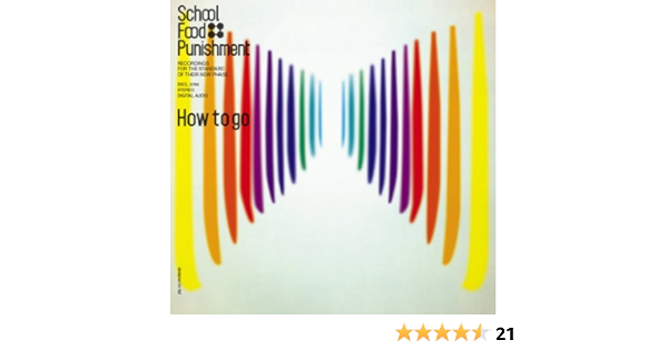 School Food Punishment How To Go Sticker B Regular Amazon Com Music