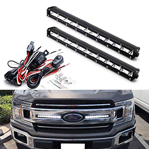 Photo 1 of iJDMTOY Front Grille LED Light Bar Kit Compatible With 2018-up Ford F150 XL XLT