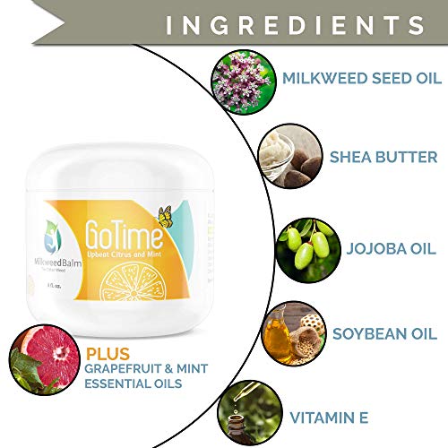 Milkweed Balm for Joints Topical Pain Relief Cream Infused with