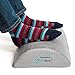 Rest My Sole - Foot Rest Cushion for Under Desk - Ergonomic Footrest Your Feet Will Love at Home or Office - Resilient Comfort Foam, Non-Slip Lower Surface and Low Profile for Optimum Leg Clearance