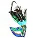 Mezoxa Party Mask Woman Female Masquerade Masks Luxury Peacock Feathers Half Face Mask Party Cosplay Costume Halloween Venetian Mask