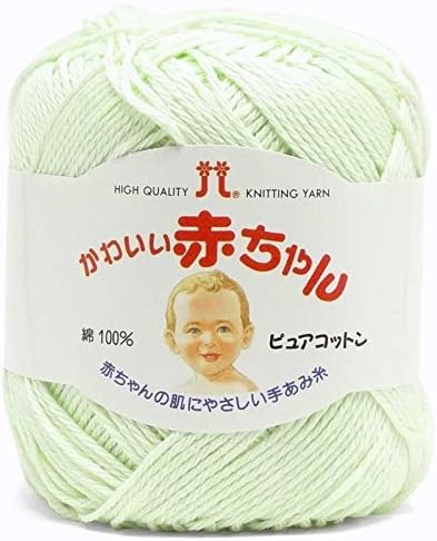 Amazon ハマナカ かわいい赤ちゃん ピュアコットン 5 赤ちゃん向け手編み糸 糸 通販