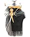 M & F Western Boys' Bigtime Rodeo Chaps Black Small