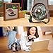 OPOLAR Rechargeable Desk USB Personal Fan with Aroma Dispenser Feature, Battery(2200mAh) Operated Small Fan with 4 settings, 360 Rotating, Low Noise, Powerful Wind Output for Camping,Travel and Office