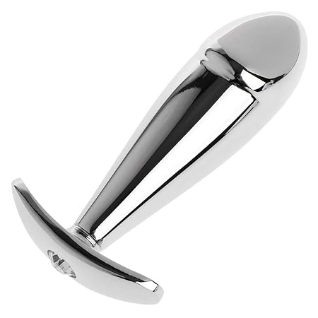 Chaunce Metall Anal Plug Erwachsene Sex Toys Körpermassage G-Punkt Vaginal Masturbator Für Frauen Männer (Transparent)