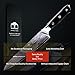 ArchKitchen 8 inch Professional Chef's Knife - Premium Japanese Damascus VG-10 Super Steel 67 Layer - Ergonomic G10 handle - Razor Sharp, Superb Edge Retention, Stain & Corrosion Resistant
