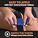 KT Tape Pro Kinesiology Therapeutic Sports Tape, 20 Precut 10 inch Strips, Latex Free, Water Resistance, Pro & Olympic Choice, Pink Polka Dots, 20 Strips