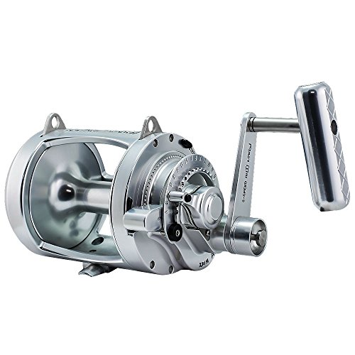 Accurate Platinum Twindrag ATD 50W Reel - Silver - Right Handed