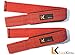 Lifting Straps + Wrist Wraps Bundle (1 Pair of Each) Support for Men Weight Lifting, Cross Training, Workout, Gym, Power Lifting, Bodybuilding - Avoid Injury During Weight Lifting
