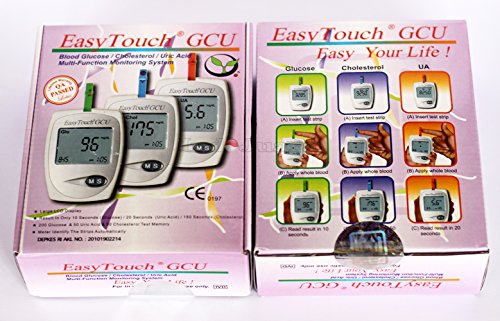 Easy Touch uric acid test strips N25/vial by Easy Touch