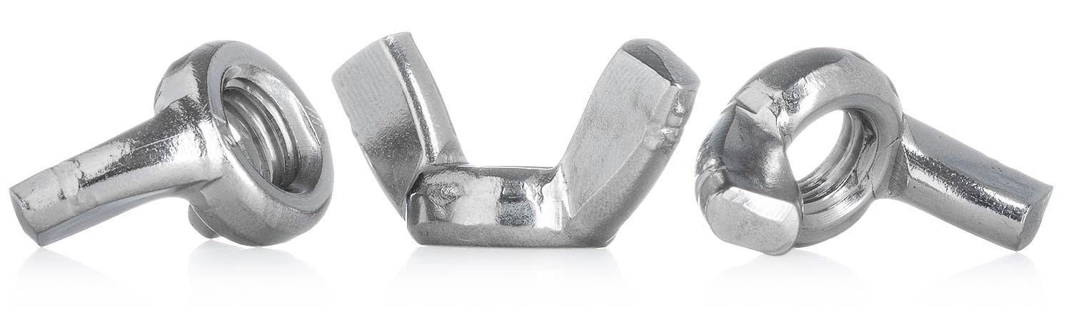 YoiYee M10 Wing Nut, 304 Stainless Steel(A2-70), Pack of 10