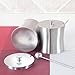 MyLifeUNIT Stainless Steel Sugar Bowl with Lid and Spoon Set