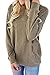 Lyxinpf Women's Casual Round Neck Sweatshirts Slouchy Pockets Pullover Long Sleeve Loose T Shirts Blouses Tops