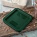 CFS 1074008 Storplus Square Container Lid, 2-4 Quart, Dark Green