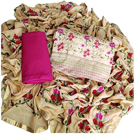 Style Amaze Chanderi Cotton Dress Material