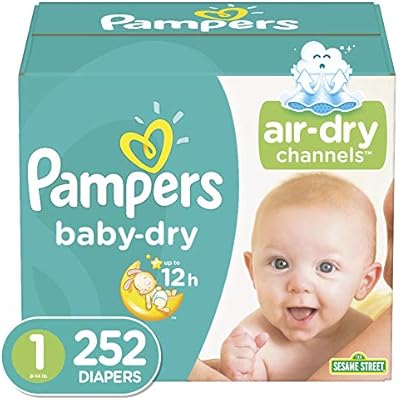 Diapers Newborn / Size 1 (8-14 lb), 252 Count - Pampers Baby Dry Disposable Baby Diapers, ONE MONTH SUPPLY: Amazon.sg: Health & Personal Care Diapers Newborn / Size 1 (8-14 lb), 252 Count - Pampers Baby Dry Disposable Baby Diapers, ONE MONTH SUPPLY: Amazon.sg: Health & Personal Care