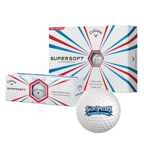 Amazon Com Saint Peters Callaway Supersoft Golf Balls 12 Pkg
