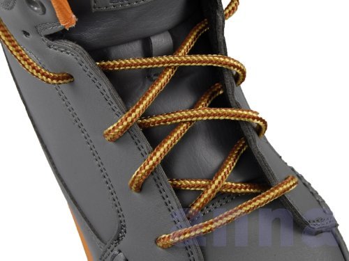 Round Shoelace Brown/Yellow 36