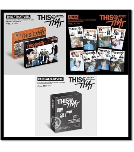 Amazon.com: SKZ Stray Kids THIS & THAT [THIS + THAT + FANS ALBUM