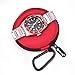 Ritche Single Watch Box, Red, Travel, Bike, Home Storage, Watch Maintenance, Fits 35-50mm Watches, Heavy Duty Protection