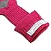 Scott Edward Stripes Style Knitted Golf Club Head Covers Set of 3, fit for Driver Wood(460cc), Fairway Wood, Hybrid(UT), for Men/Women Golfers, Individualized Looking and Washable (Pink Grey)