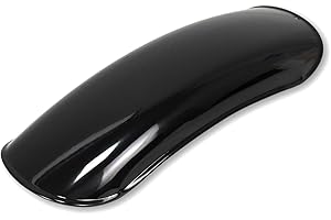 Universal Motorcycle Front Wheel Mud Guard Fender, Fit for Cruiser Chopper Bobber Tires Less Than 3.7" Width and 22.7" Diamet