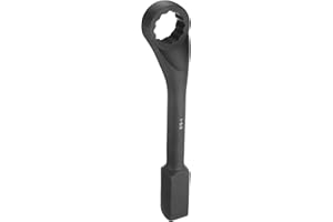 HARFINGTON Striking Wrench 1-5/8 Inch 12-Point Flat Strike Wrench Slogging Ring Spanner Straight Handle Box End Striking Wren
