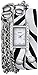 XOXO Women's XO5628 Zebra Patterned Band with Chains Accent Double Wrap Watch