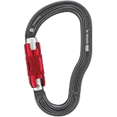 Petzl Vertigo Twist-Lock Carabiner - Auto-Locking Connector for Lanyards