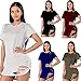 CoCo Fashion Women's Hollowed Out Soft & Sexy Favoite Shirts Tunic Top