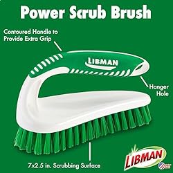 Libman Scrub Brush Kit – Three Different Durable