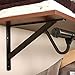 John Sterling, Bronze Closet-Pro HD RP-0495-BRZ Heavy Duty Shelf & Rod Bracket