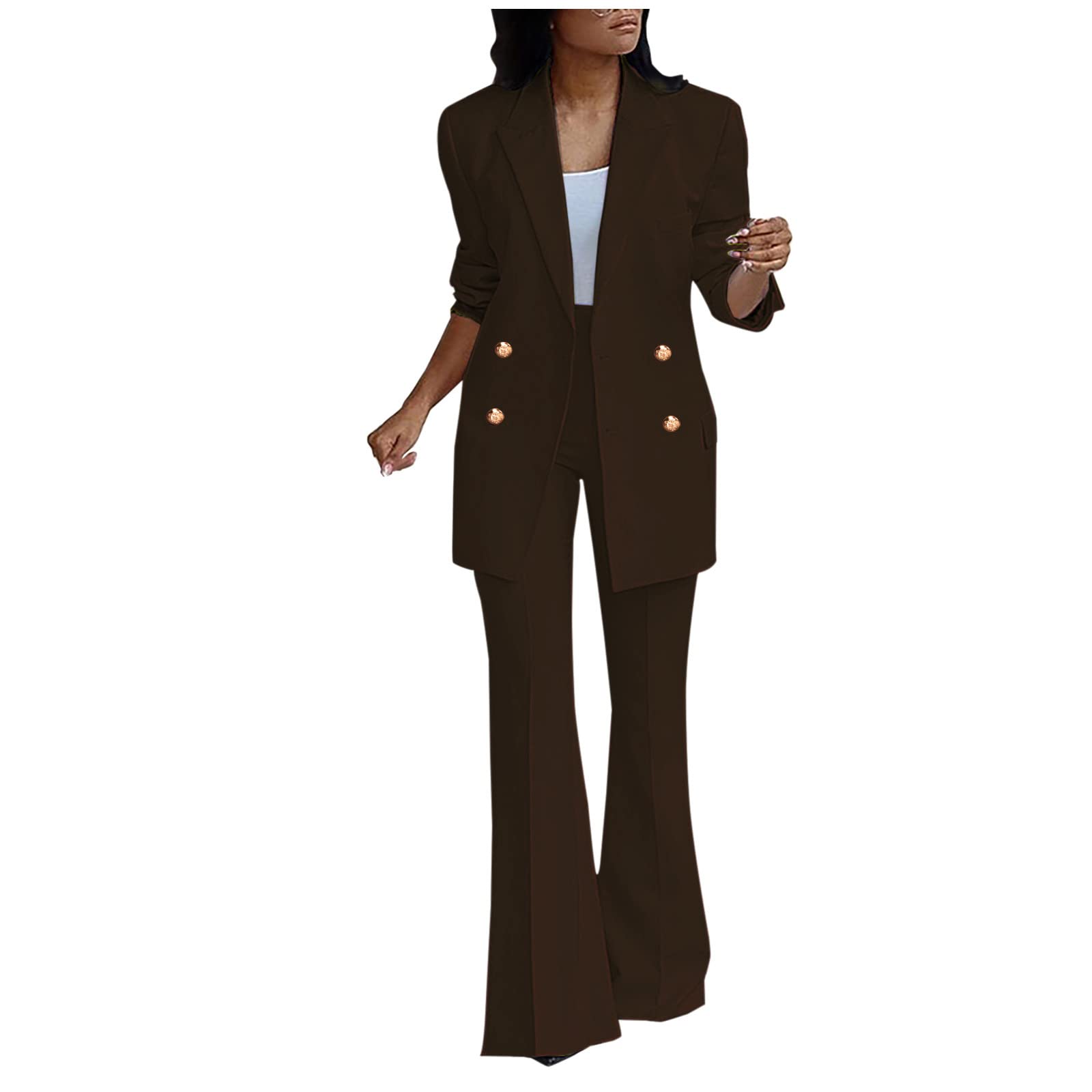 Business Casual Clothes for Women Fashion Work Suit
