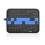 UGREEN Elastic Organizer Board, Electronics Organizer Elastic Travel Board for Gadget, Charging Cable, Power Bank, Chargers, Earbuds
