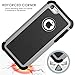 AUMIAU iPhone 5C Case, Hybrid Dual Layer Shock Absorbin Armor Defender Protective Case Cover (Hard Plastic with Soft Silicon) for Apple iPhone 5C-Grey