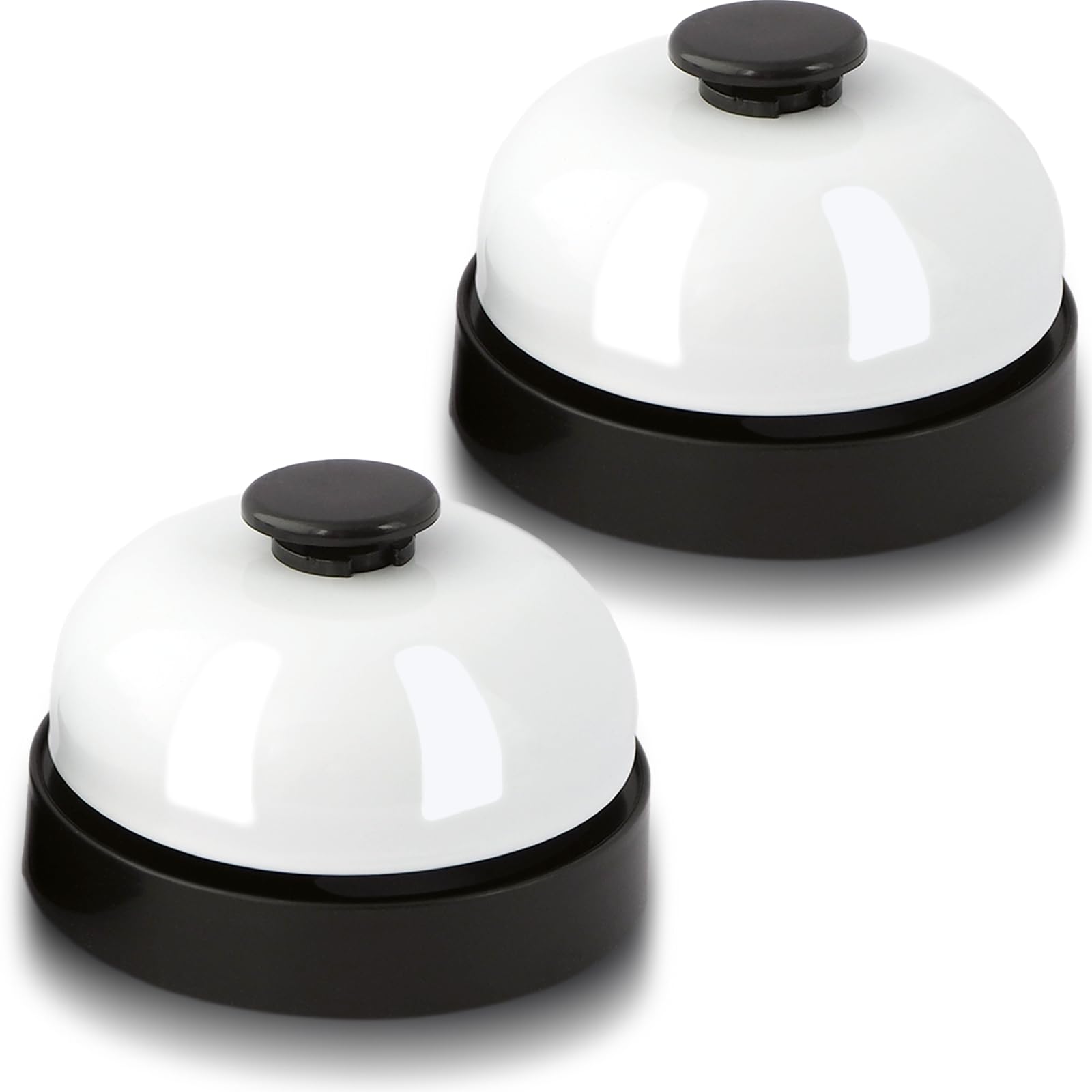 Photo 1 of 2 PCS Small Call Bell, 2.56 Inch Service Bell, Ring Bell for Service, Dinner Bell, Counter Bell, Desk Bell for Trivia Games, Bells for Dog Training