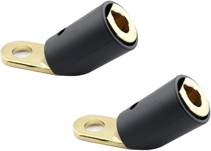 WeldingCity Dinse-Stecker Für Miller Schweißgeräte – Drehriegel-Schnellverbinder – 2 Stück – Für Kabel AWG #4-3/0